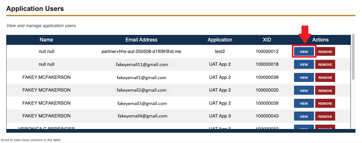 How to View and Remove User Application Access
